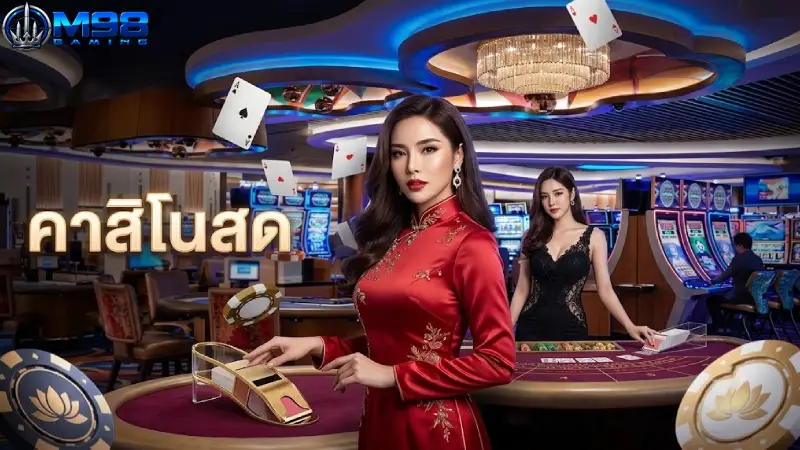 คาสิโน M98 เว็บคาสิโนสดอันดับ 1 รวมค่ายดัง ถอนได้จริง 2026