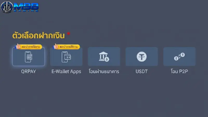 ทำไมต้อง ฝากเงิน M98? จุดเด่นของระบบการเงินระดับสากล