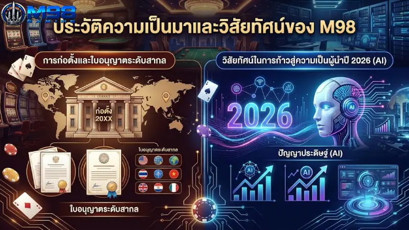 ประวัติความเป็นมาและวิสัยทัศน์ของ M98