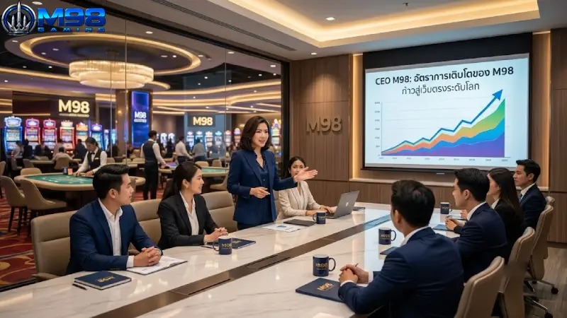วิสัยทัศน์และกลยุทธ์หลักในการขับเคลื่อน M98 ของ CEO M98